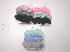 Scunci Planet Earth-Friendly Recycled Cotton Scrunchies 3ct. - Lot of 3