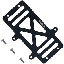Piastra di fissaggio attrezzatura ricevitore alluminio per ricambi Tamiya CC-01 Pajero Wrangler