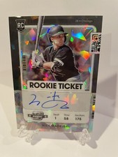 NICK MADRIGAL 2021 Contenders Optic Cracked Ice #/23 AUTO RC Cubs Rookie Ticket