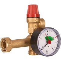 Heizkreissicherheitsgruppe FüR Easyflow System Mit Sv 3 Bar Manometer 4 Bar