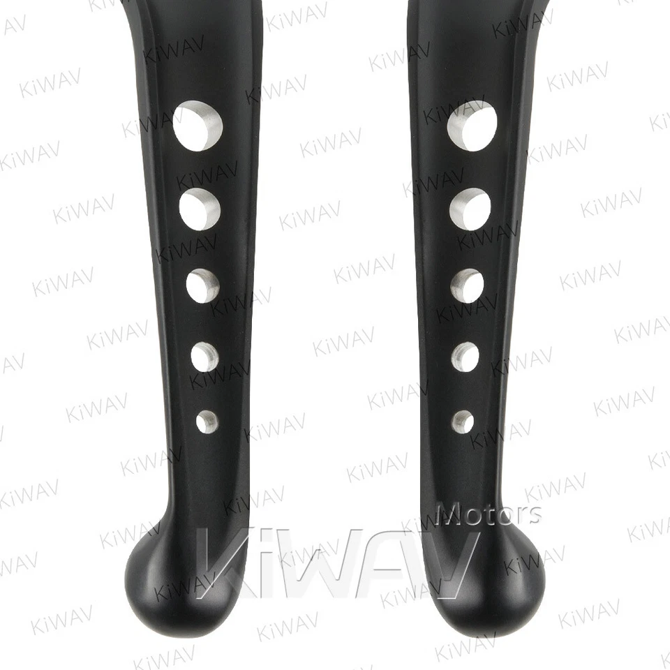 Kit de palanca CNC negro 10205 EDGE CUT se adapta al '06 Heritage Softail EFI FLSTI Foto 4 de 4