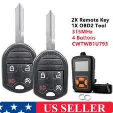 2 For 2011 2012 2013 2014 Ford F-150 Remote Key Fob CWTWB1U793 + Programing Tool