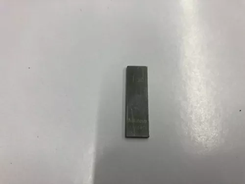 1.30mm Mitutoyo Steel Rectangular Gauge Gage Block