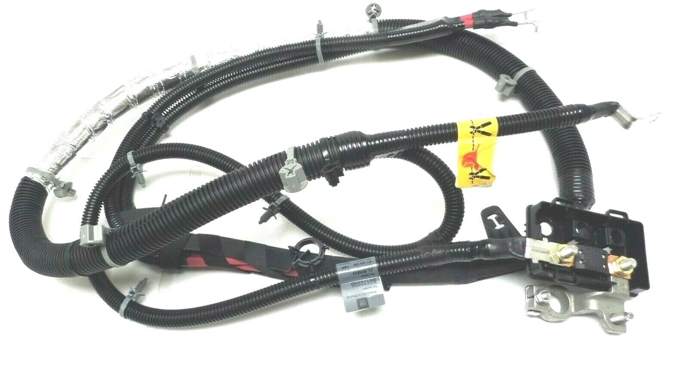 2017-2019  Silverado 2500HD 6.6L GMC Sierra 2500HD 6.6L Secondary Battery Cable - Image 2 of 4