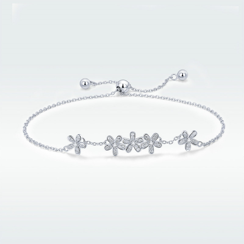 【TATIANA】(Silver925) Daisy Dazzle Bracelet 韓国発 TATIANA】(Silver925) Daisy Dazzle Bracelet 韓国発 (TATIANA