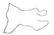 Kolpak Gasket 22516-1075 Right Hand Triple Gasket Frp 36 X 78 3