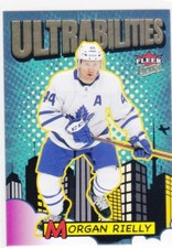 2021/22 FLEER ULTRA..MORGAN RIELLY..ULTRABILITIES..CARD # UB-14..MAPLE LEAFS