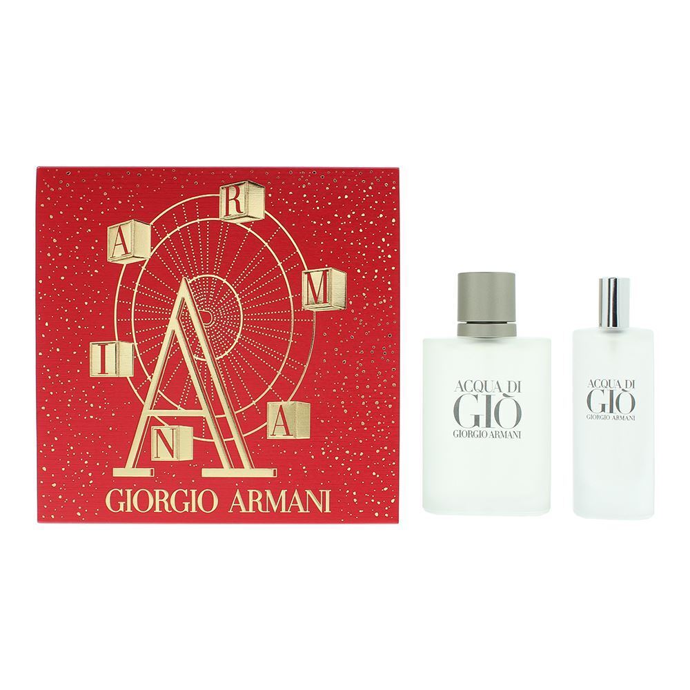 Giorgio Armani Acqua Di Gio 2 Piece Gift Set: EDT 50ml - Eau de