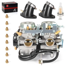 Carb Intake Manifold for Yamaha V-Star 650 Classic Custom Silverado XVS650 98-03