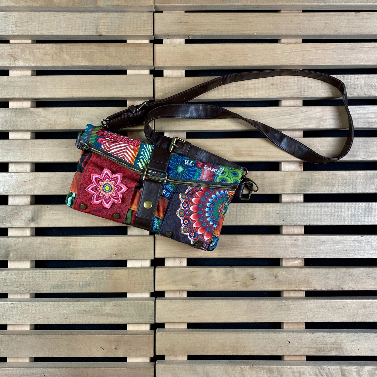 Desigual clutch bag sale