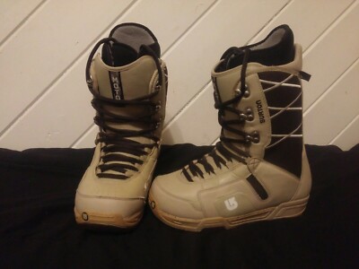 Burton Moto Snowboard Boots. Men sz7 (W8.5). Imprint1 Inserts