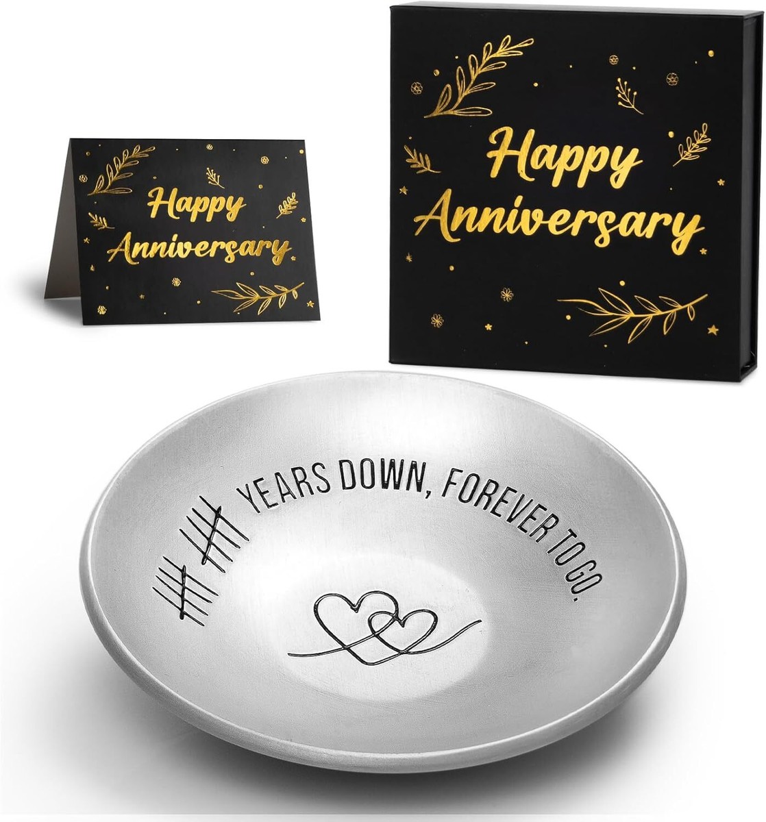 10Th Anniversary Aluminum Gifts for Her/Him, 10 Year Wedding