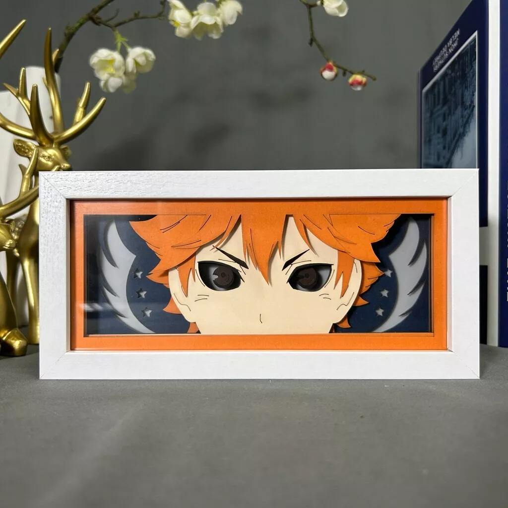 Anime Light Box High School DxD Rias Gremory Eye Face for Room Decor Manga  Paper