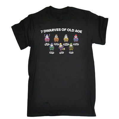 Avoir Images Homme 7 Nains De Vieillesse Drole Blague Adulte Humour T Shirt le plus cool par