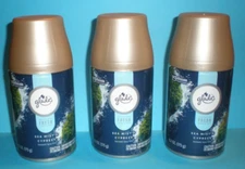 (3) Glade Automatic Spray Can Refills SEA MIST CYPRESS