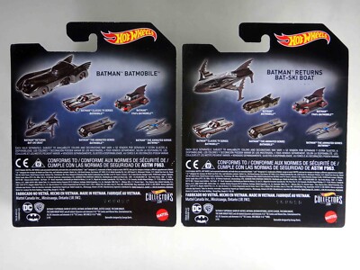 Hot Wheels 1/50 BATMAN 1989 Movie Batmobile Keaton & Batman