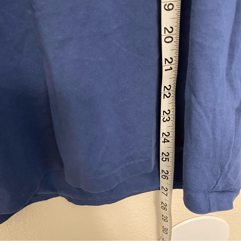 Polo Ralph Lauren Signature Big Pony T shirt arcobaleno logo pastello cotone blu navy L