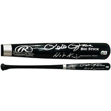 Pete Rose Signed Rawlings 34” Bat Cincinnati Reds Hit King 4,256 + Beckett COA