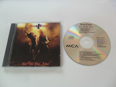 Bang Tango - Ain't No Jive...Live! (CD 1992) UK Pressing