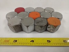 304C-08 1/2" FJIC STEEL HEX PIPE CAPS (LOT OF 13)