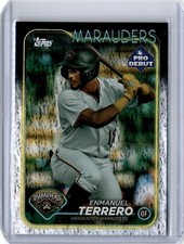 2024 Pro Debut Sparkle Foil Enmanuel Terrero 137/175 (B41) Pirates