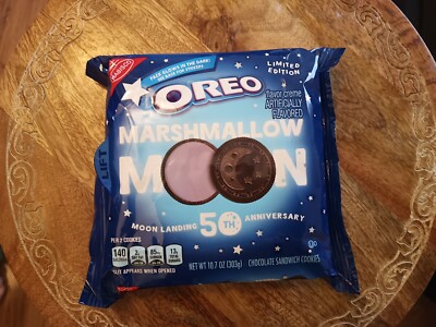 OREO Limited Edition 50th Anniversary Moon Landing Unopened With Stickers