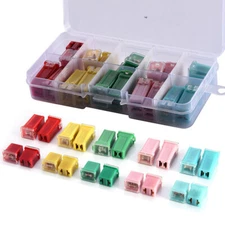 Mini Square Fuse 20A 30A 40A 50A 60A AMP Assortment Set For Car Truck SUV