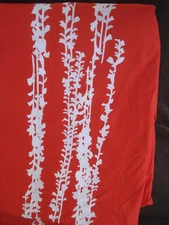 Re Mix Linens n Things Red White Print Queen Duvet Cover NEW