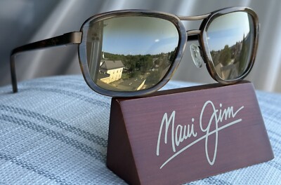 Maui Jim Wanderer MJ 289 19M Matte Expresso Frame + HCL Bronze