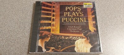 new! SEALED 1991 CD POPS PLAYS PUCCINI ERICH KUNZEL TELARC 515572Z CLASSICAL
