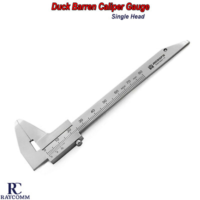Orthodontic Barren Duck Caliper Measuring Dental Gauge Double Head ...