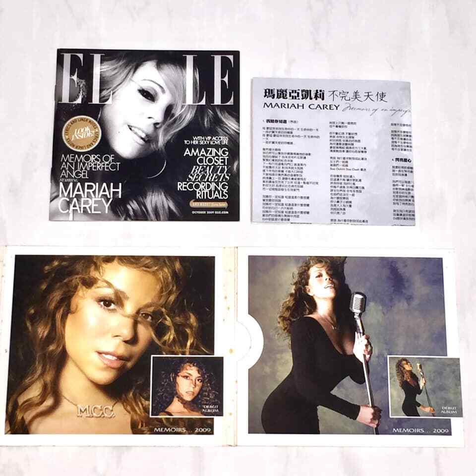 Mariah Carey 2009 Memoirs Of An Imperfect Angel Taiwan OBI CD with