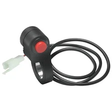 Motorcycle Bicycle 7/8" Handlebar Headlight Fog Light ON OFF Switch E Bike