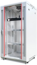 22U Wall Mount Server Rack Locking Network Cabinet Box Data Enclosure 24  Depth