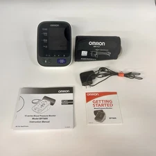 OMRON Blood Pressure Monitor, Upper Arm ComFit, AC Adapter, SERIES 10, BP786N