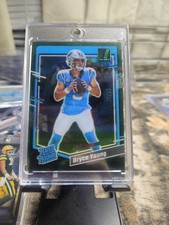 2023 Panini Clearly Donruss - Rated Rookie Bryce Young #95 Green /25 (RC)
