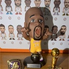 Los Angeles Lakers Shaquille O'Neal NBA Finals Champions Figure Set with Ring, …