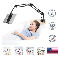 360° Rotating Tablet Stand - Ideal for iPad & Smartphones - Easy Installation