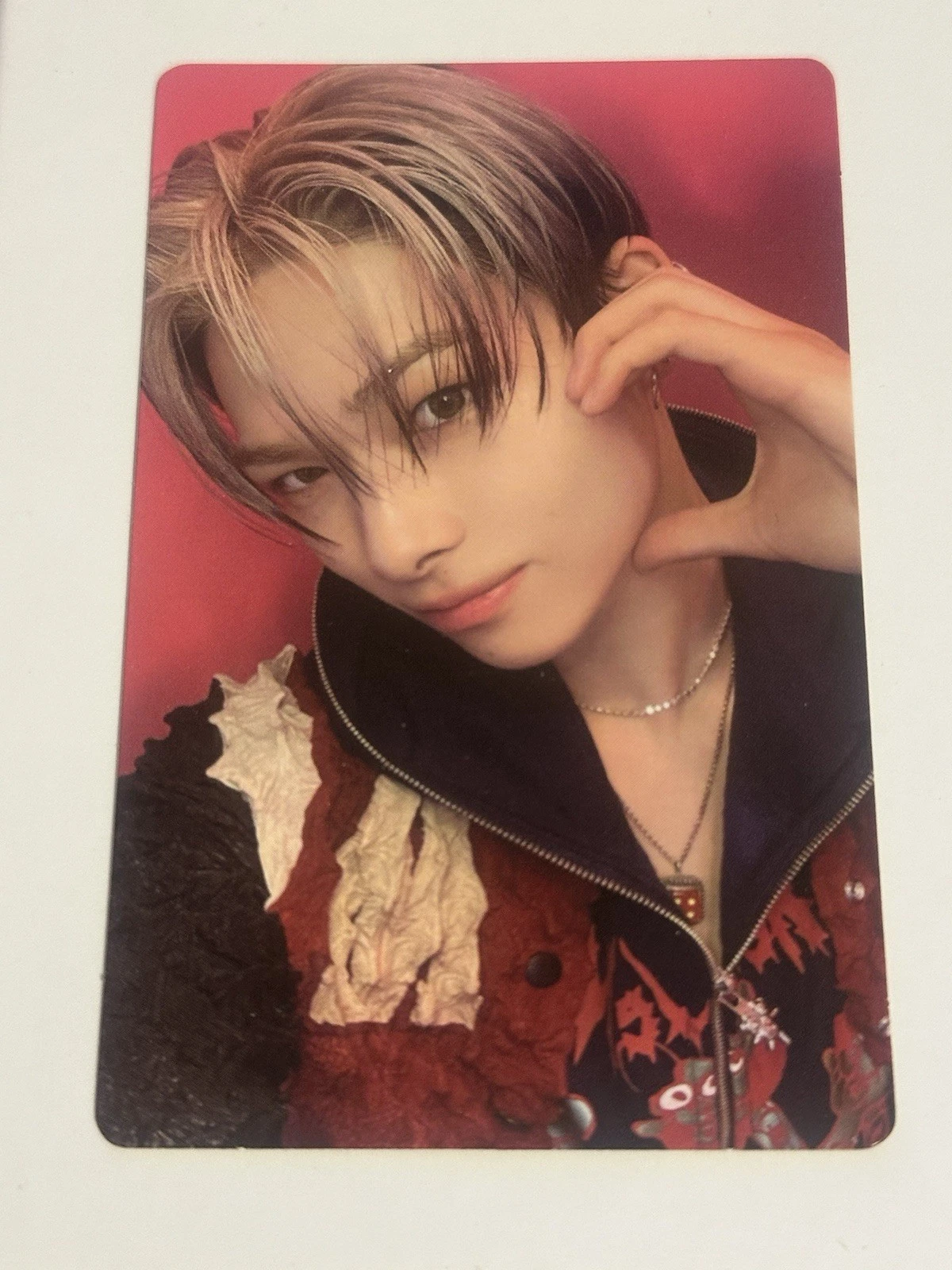 Ni-ki – ORANGE BLOOD core album photocard (Expansion) photocard