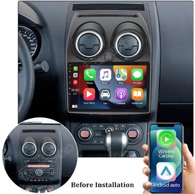 64G Für Nissan Qashqai J10 2007-2016 GPS Navi Autoradio Android 15 WiFi FM RDS