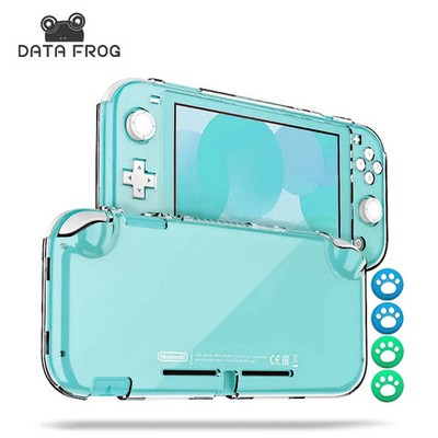 NS Switch Lite TPU Case Crystal Clear TPU Cover Shockproof Transparent Protector