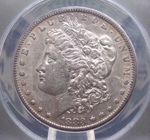 1883 "S" Morgan SILVER Dollar $1 ANACS AU50 Details #657 About Unc ECC&C, Inc.