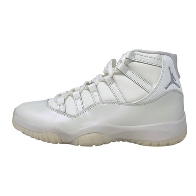 Air Jordan 11 'Grand Finale' Pearl White Sneakers, Size 11.5 / 10M AR0715-110