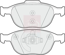 Brake Pads Set fits FORD TRANSIT CONNECT TDCi 1.8D Front 02 to 13 1355950 New