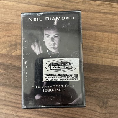 NEIL DIAMOND THE GREATEST HITS 1966 - 1992 (2 x CASSETTE) (122) 20+ Track Audio 
