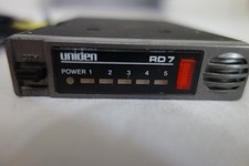 Vintage Uniden RD7 Radar Detector Tested and Working with Power Cord