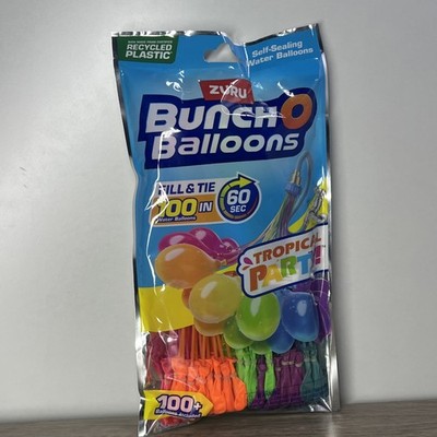 Zuru Bunch O Balloons Tropical Party Self-Sealing Water Balloons 100 Count 1 pk