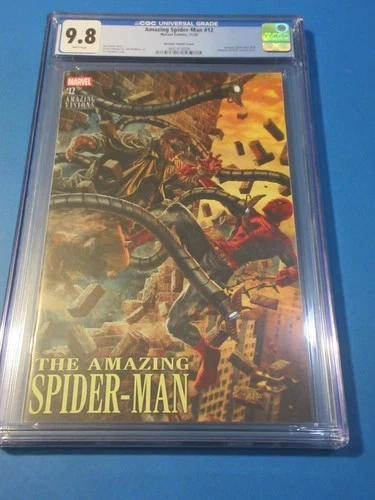 Amazing Spider-man #12 Bermejo variant CGC 9.8 NM/M Gorgeous Gem Wow
