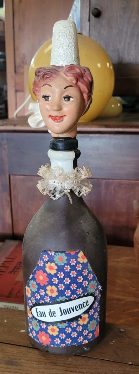 Bouchon De Bouteille Vintage Ciselé - Grand Père - Déco Ancienne