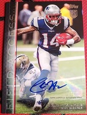 2015 Topps Field Access Rookie Chris Harper Autograph Card #41. rookie card picture